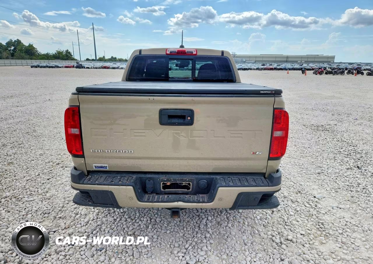 2021 Chevrolet Colorado Z71 VIN:1GCGTDEN5M1257575 - 6