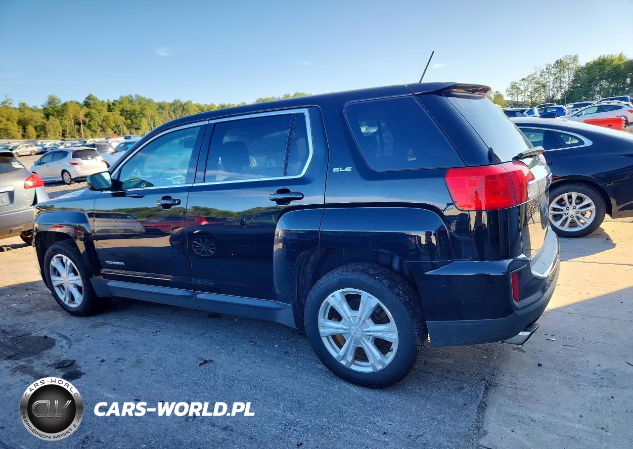2017 GMC Terrain Sle VIN:2GKFLSEK7H6105018 - 2