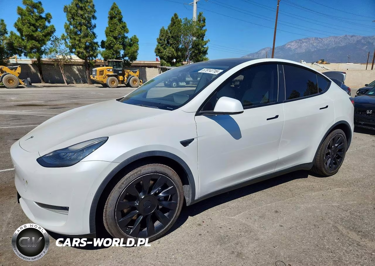 2021 Tesla Model Y VIN:5YJYGDEE3MF098359 - 1