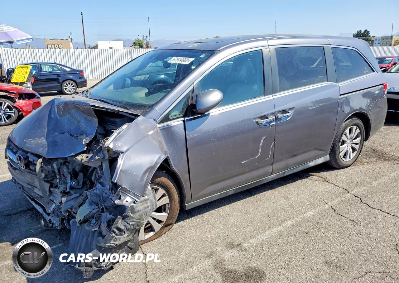 2015 Honda Odyssey Exl VIN:5FNRL5H69FB014123 - 1