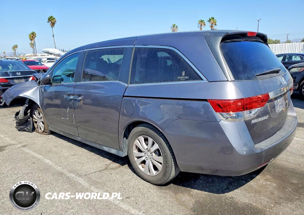 2015 Honda Odyssey Exl VIN:5FNRL5H69FB014123 - 2
