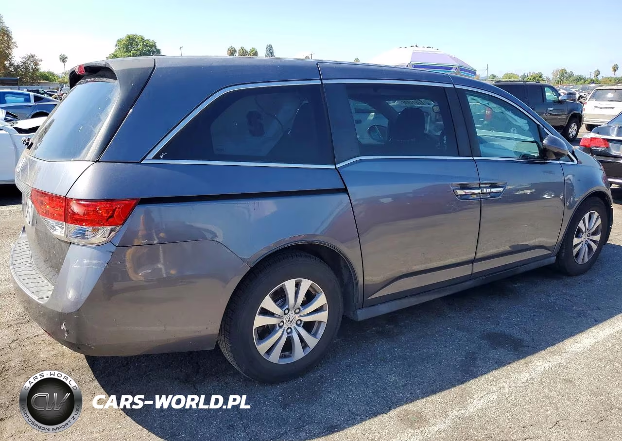 2015 Honda Odyssey Exl VIN:5FNRL5H69FB014123 - 3