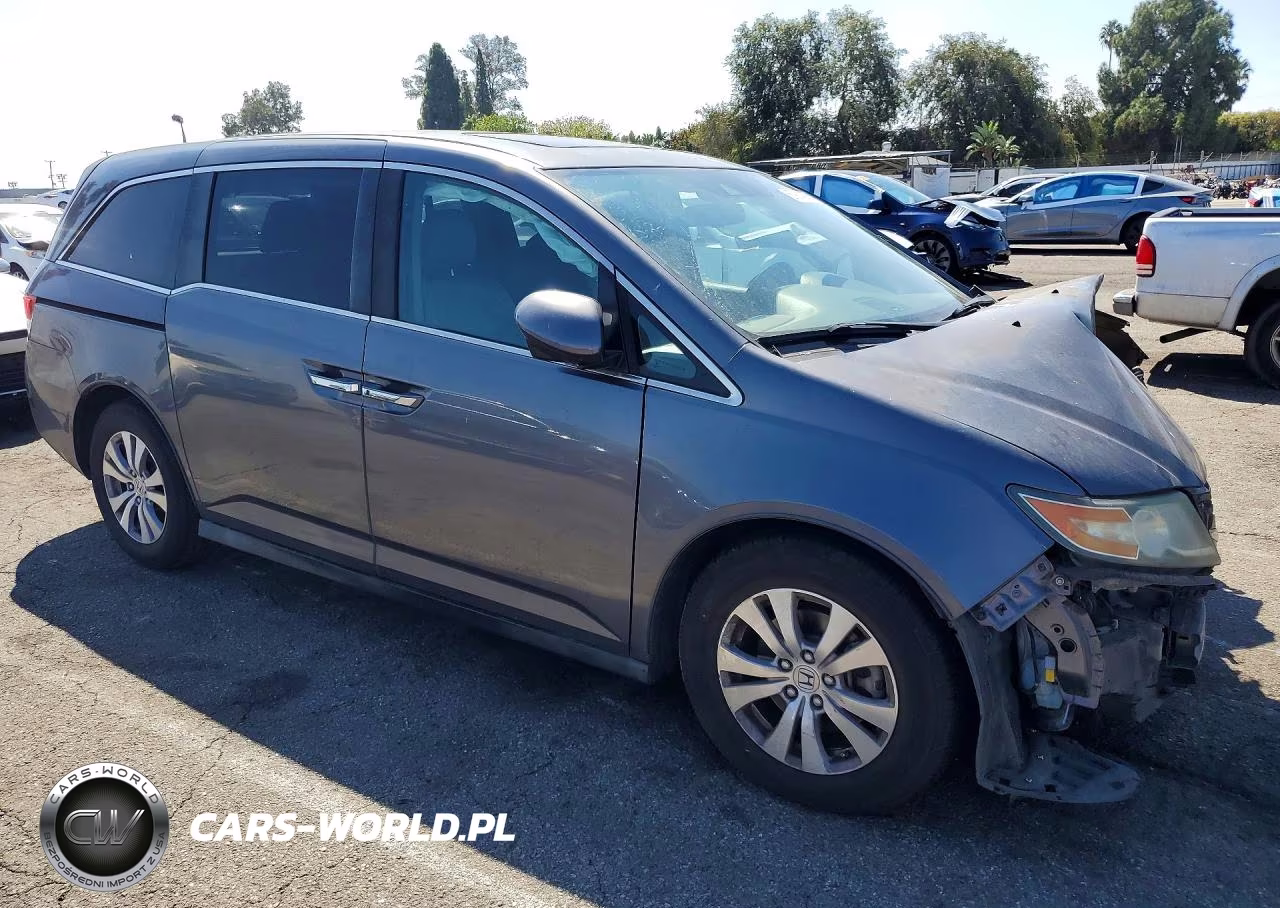 2015 Honda Odyssey Exl VIN:5FNRL5H69FB014123 - 4