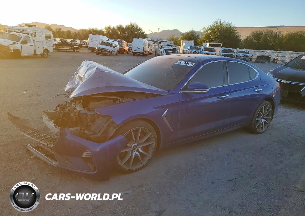 2019 Genesis G70 3.3T Advanced VIN:KMTG34LE3KU027307 - 1
