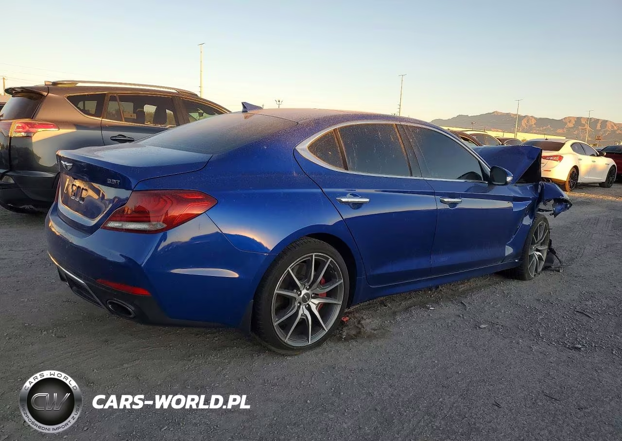 2019 Genesis G70 3.3T Advanced VIN:KMTG34LE3KU027307 - 3