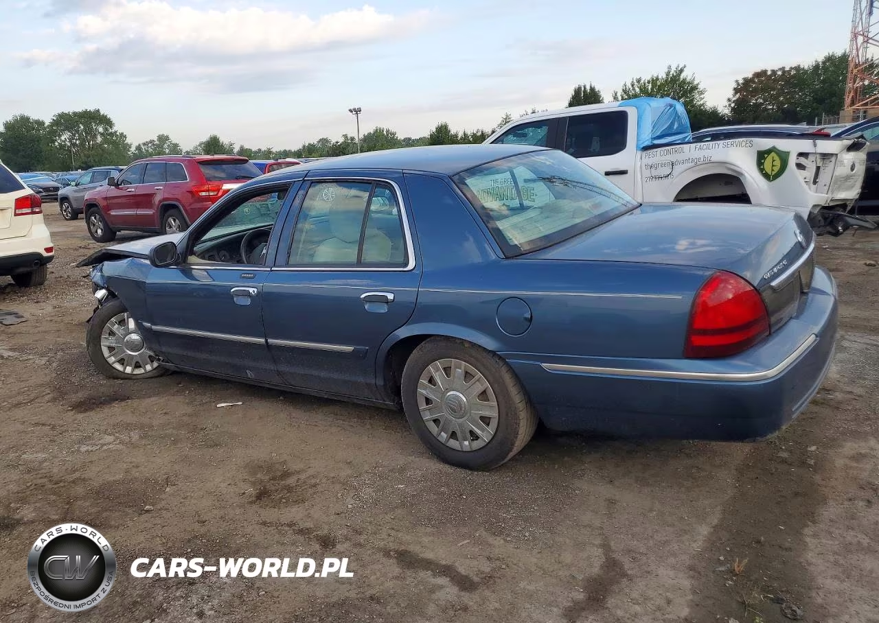2008 Mercury Grand Marquis Gs VIN:2MEFM74V68X604659 - 2