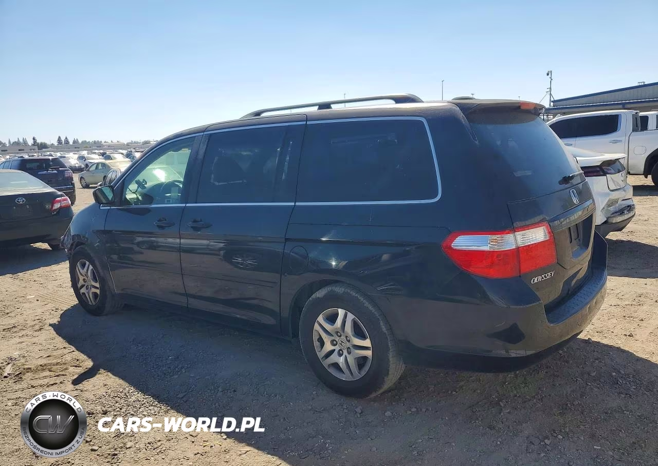 2007 Honda Odyssey Exl VIN:5FNRL38757B113732 - 2