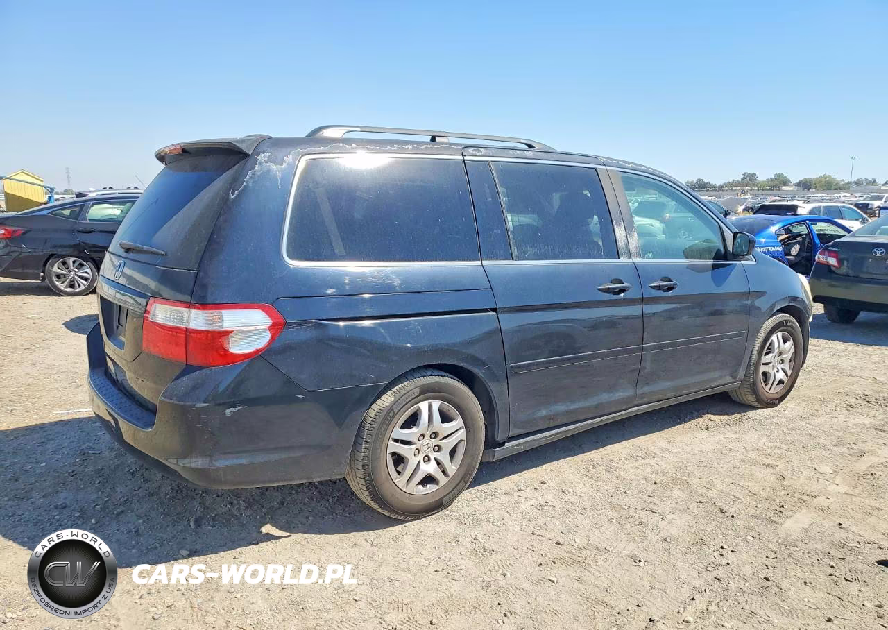 2007 Honda Odyssey Exl VIN:5FNRL38757B113732 - 3