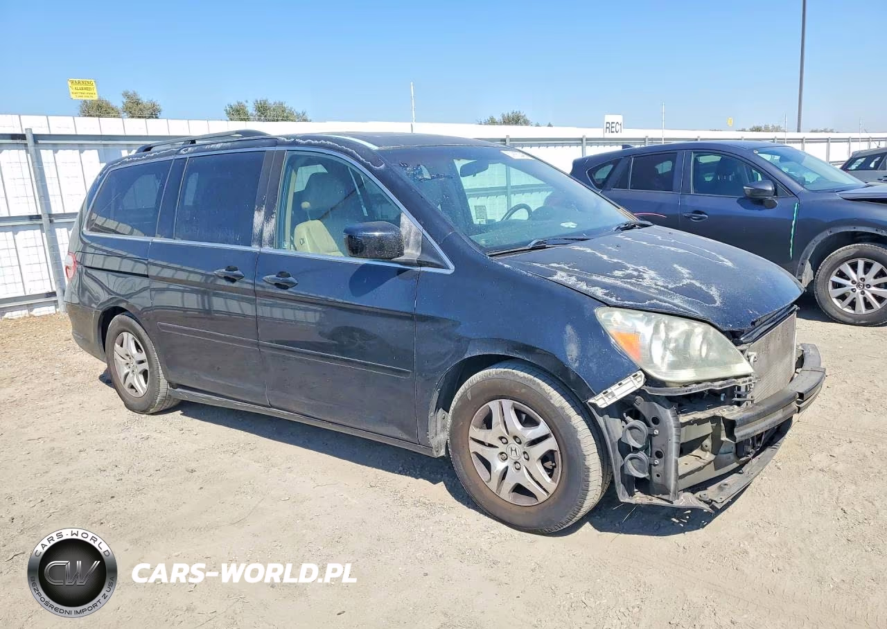 2007 Honda Odyssey Exl VIN:5FNRL38757B113732 - 4