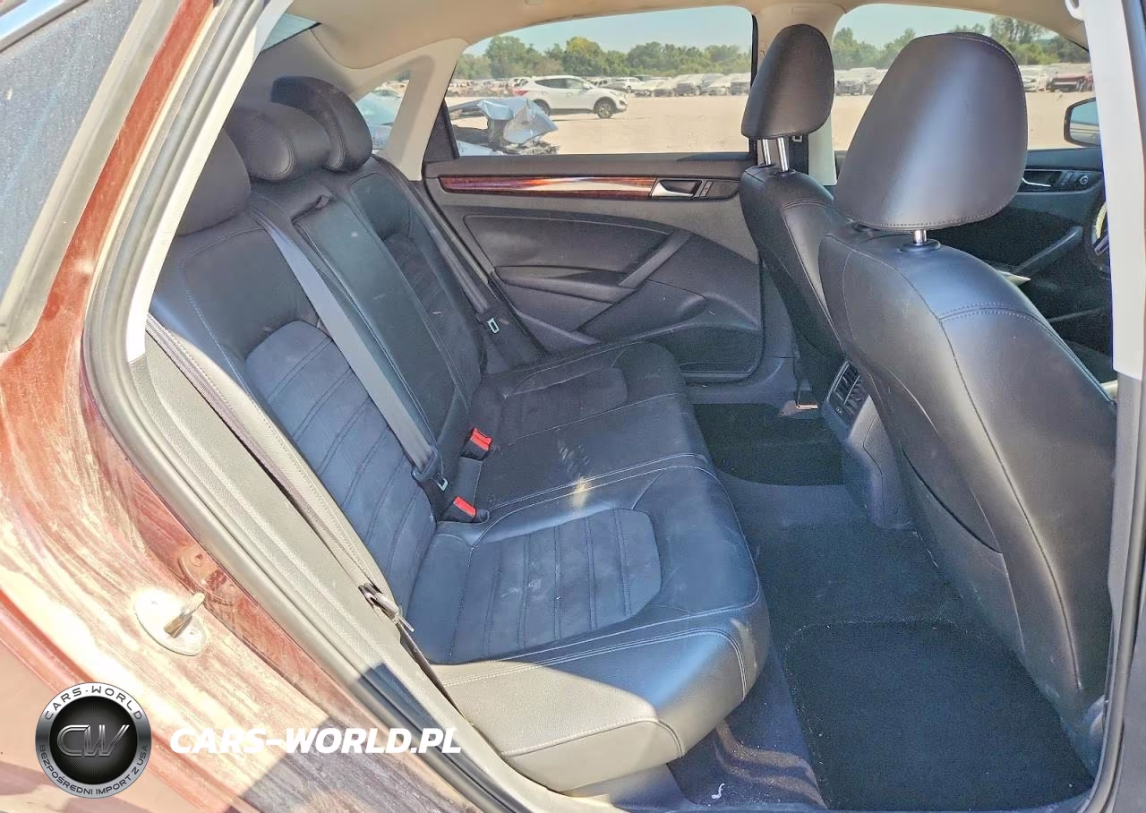 2013 Volkswagen Passat Sel VIN:1VWCN7A35DC141146 - 10