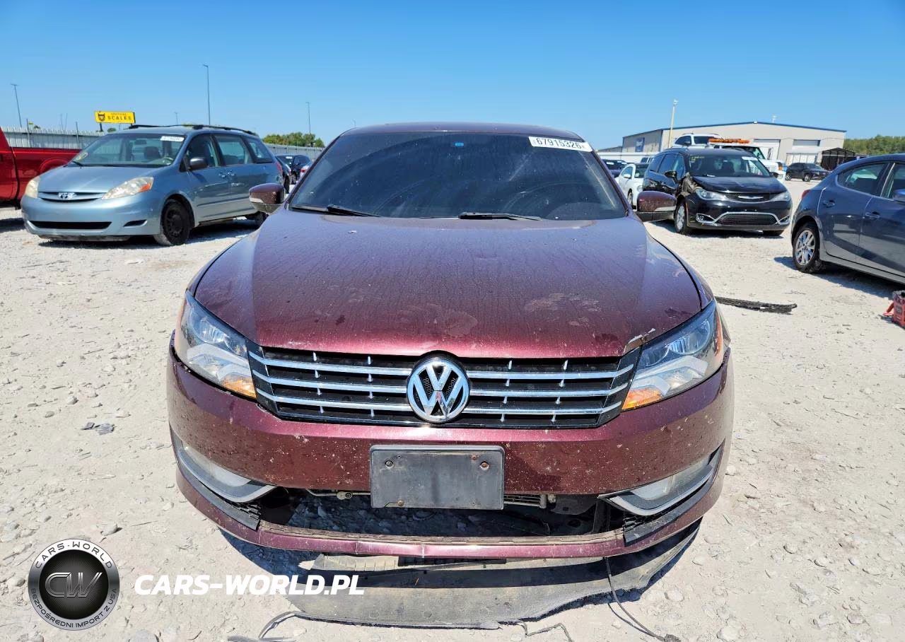 2013 Volkswagen Passat Sel VIN:1VWCN7A35DC141146 - 5