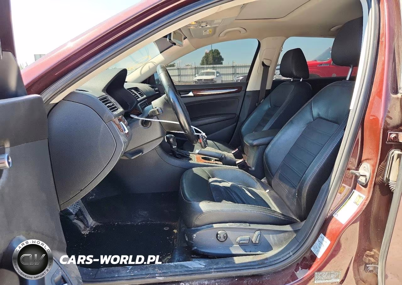 2013 Volkswagen Passat Sel VIN:1VWCN7A35DC141146 - 7