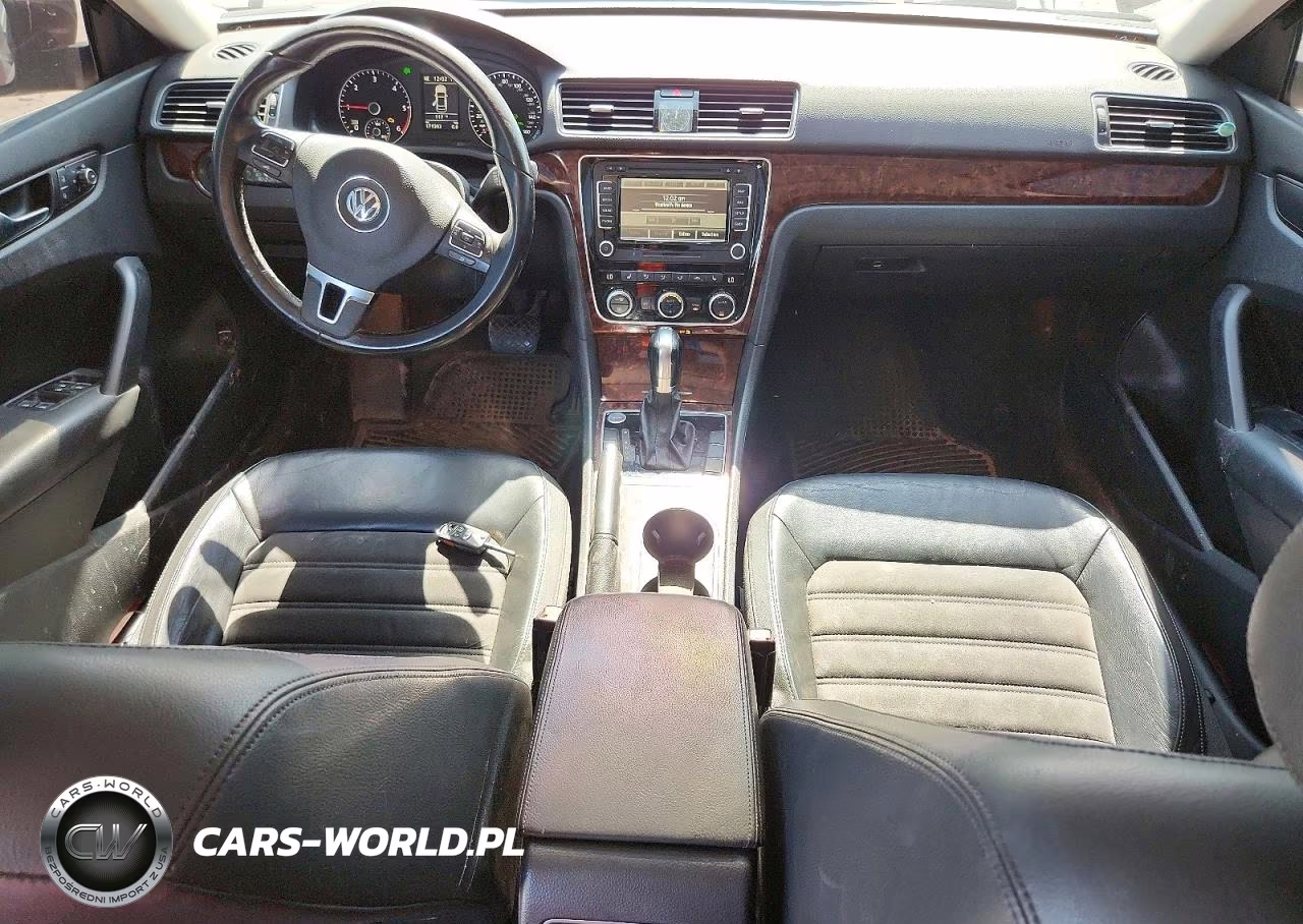 2013 Volkswagen Passat Sel VIN:1VWCN7A35DC141146 - 8
