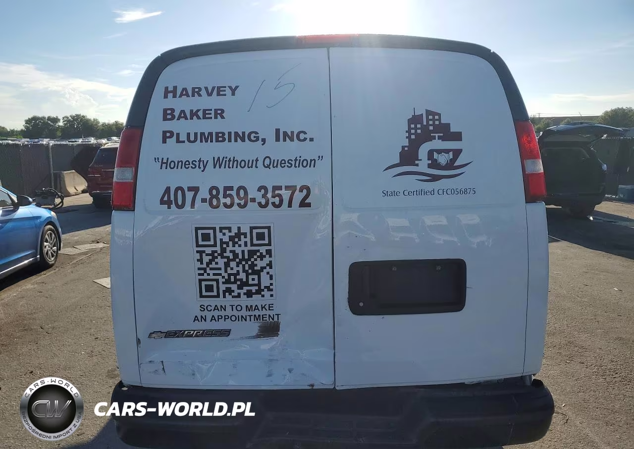 2019 Chevrolet Express G2500 VIN:1GCWGAFG0K1363752 - 6