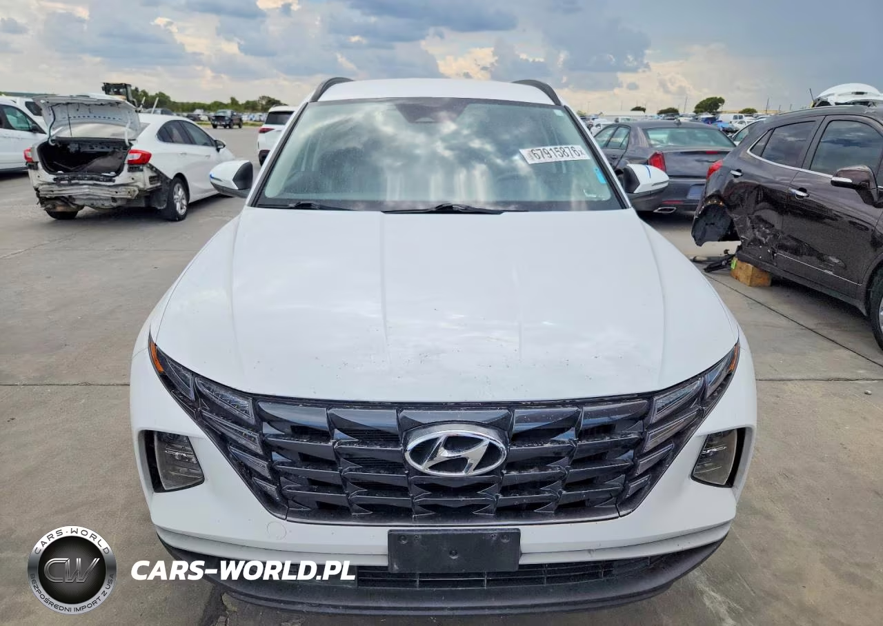 2023 Hyundai Tucson Blue VIN:KM8JBCA1XPU117073 - 5