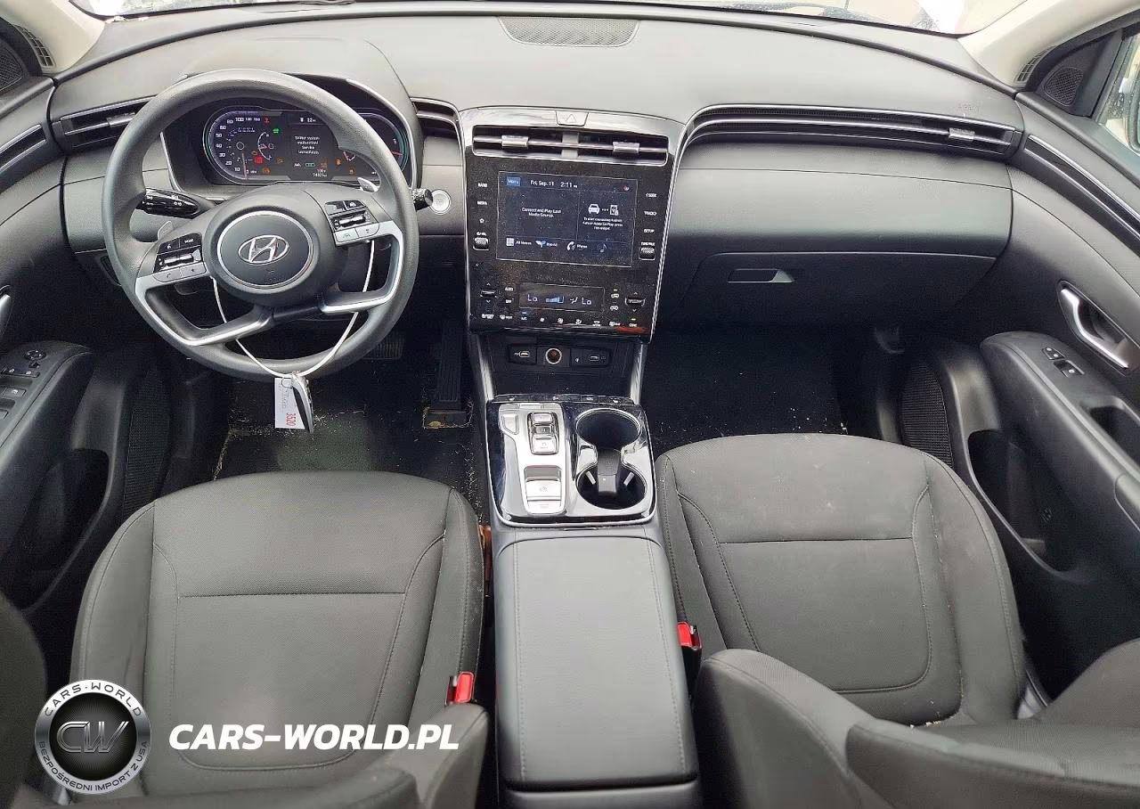 2023 Hyundai Tucson Blue VIN:KM8JBCA1XPU117073 - 8