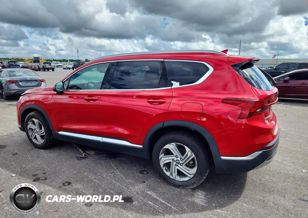 2021 Hyundai Santa Fe Sel VIN:5NMS24AJ5MH333088 - 2