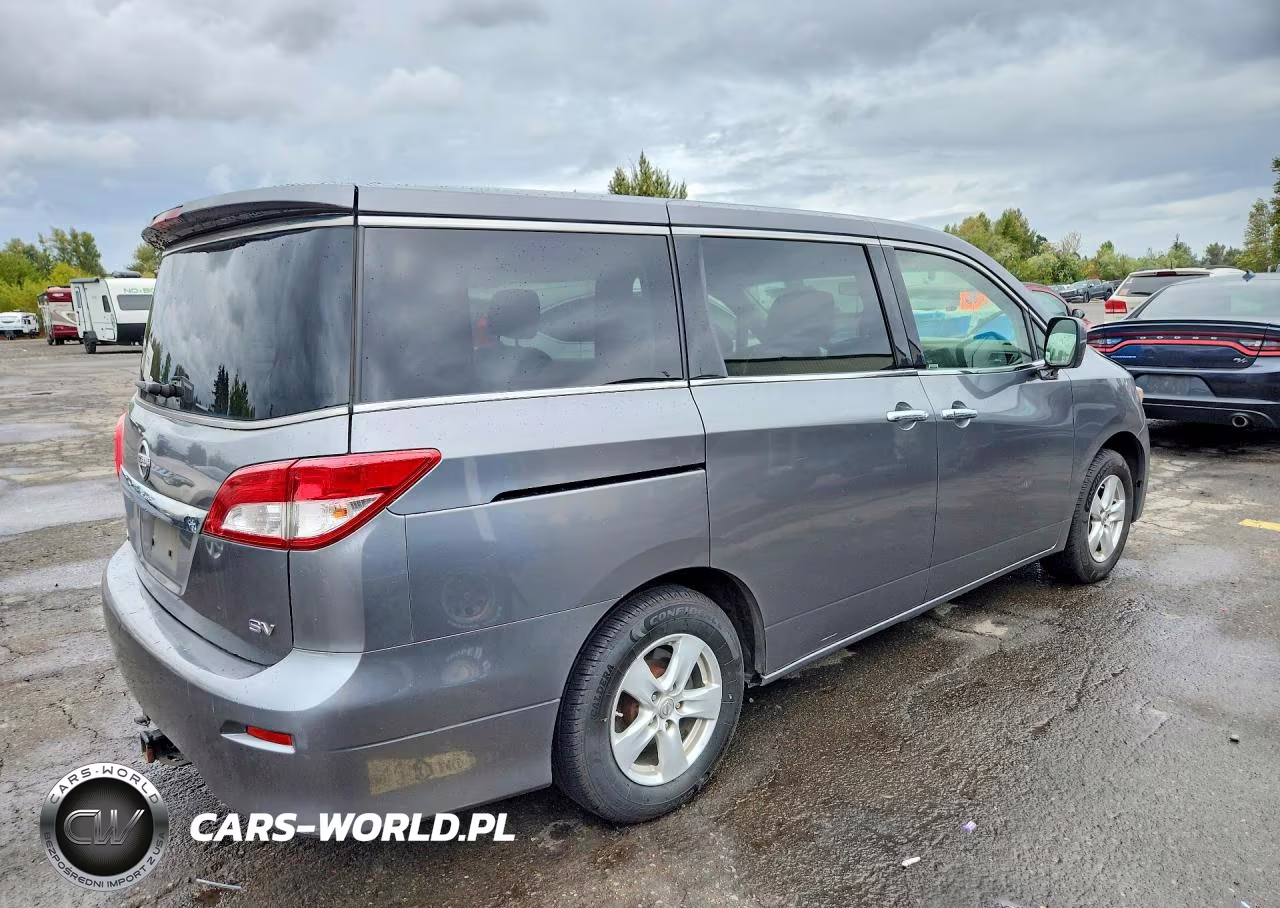 2015 Nissan Quest 3.5 Sv VIN:JN8AE2KP0F9121499 - 3