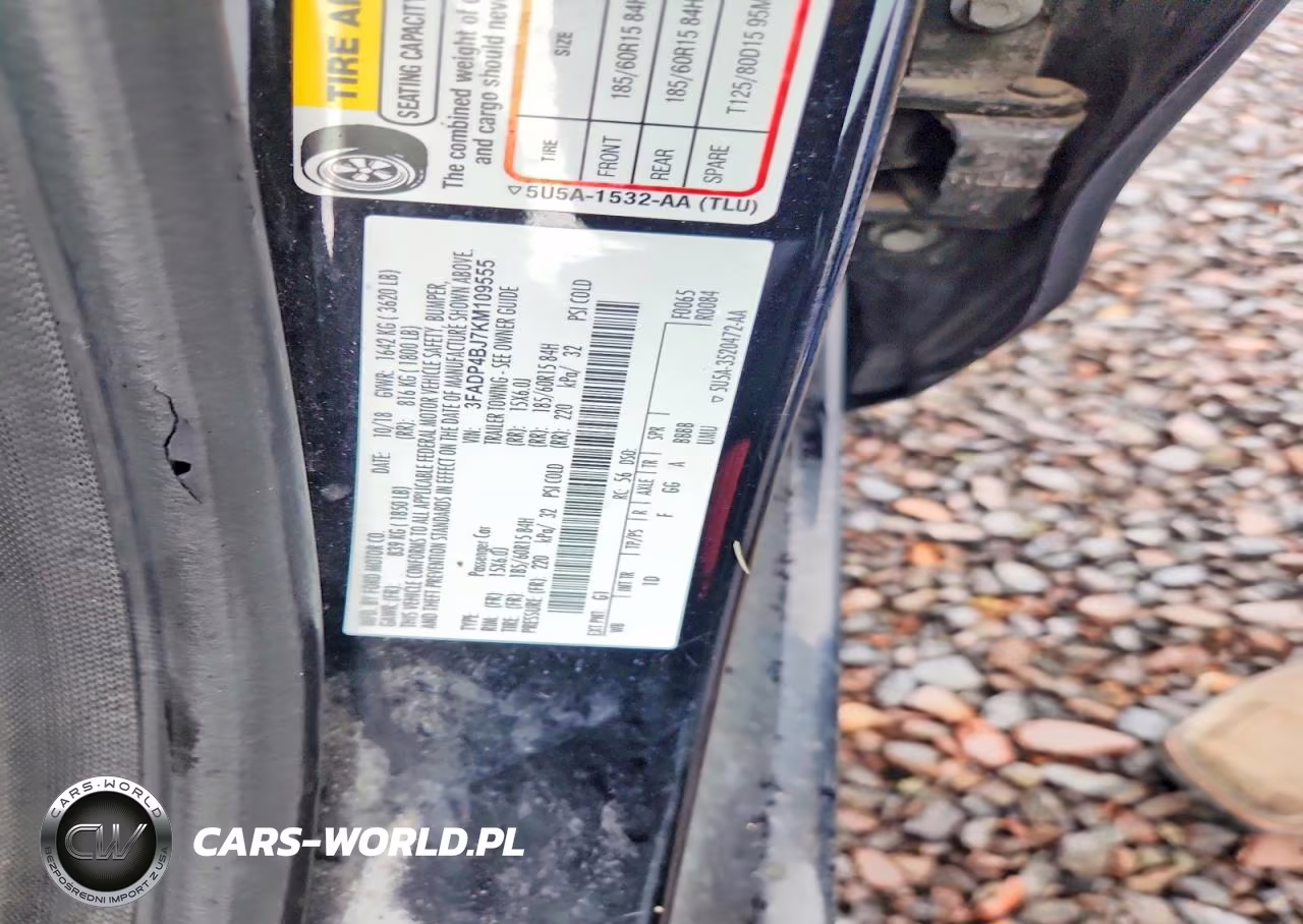 2019 Ford Fiesta Se VIN:3FADP4BJ7KM109555 - 12