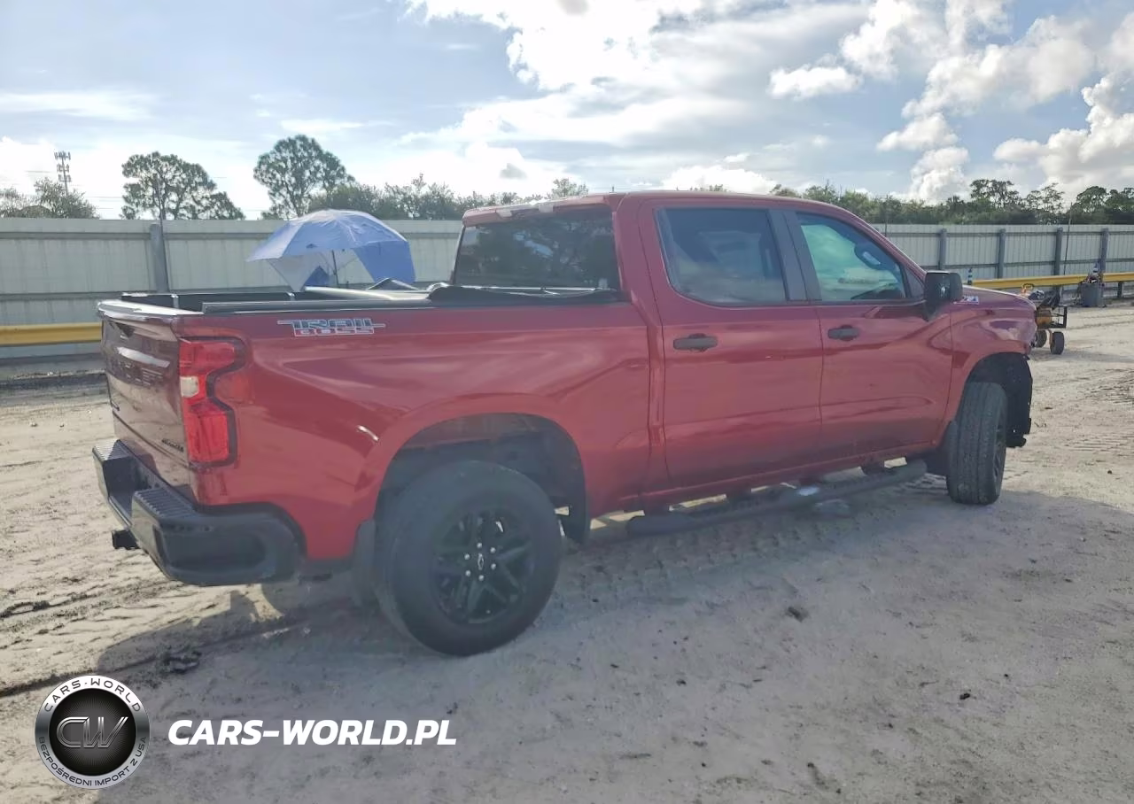 2021 Chevrolet Silverado K1500 Trail Boss Custom VIN:1GCPYCEF4MZ146795 - 3