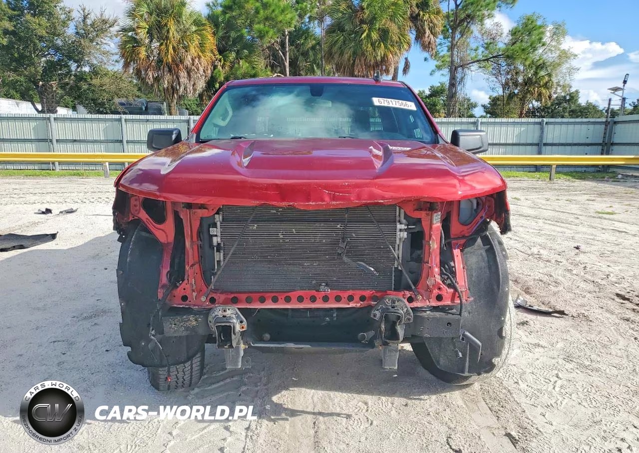2021 Chevrolet Silverado K1500 Trail Boss Custom VIN:1GCPYCEF4MZ146795 - 5