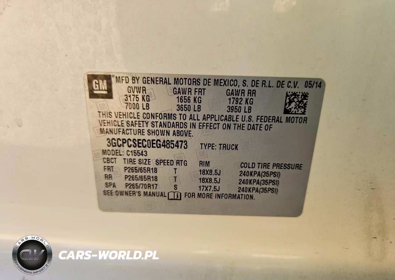 2014 Chevrolet Silverado C1500 Ltz VIN:3GCPCSEC0EG485473 - 12