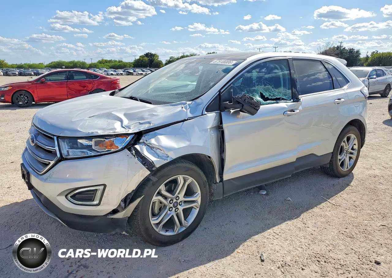 2018 Ford Edge Titanium VIN:2FMPK3K9XJBB42731 - 1