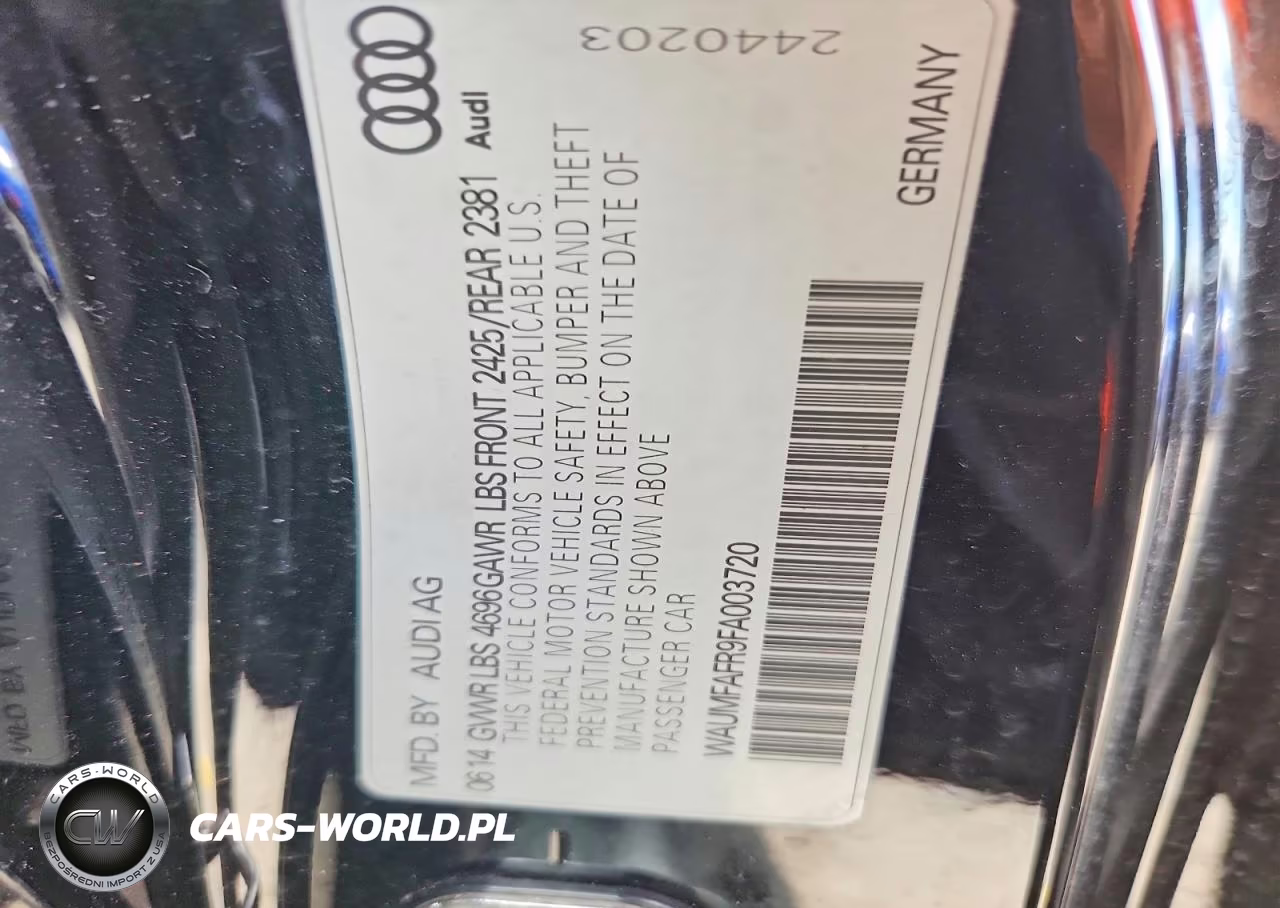 2015 Audi A5 Premium Plus VIN:WAUMFAFR9FA003720 - 12