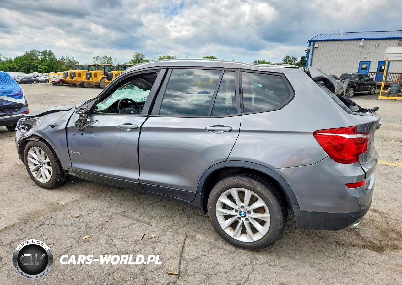 2016 BMW X3 xDrive28I VIN:5UXWX9C56G0D82841 - 2