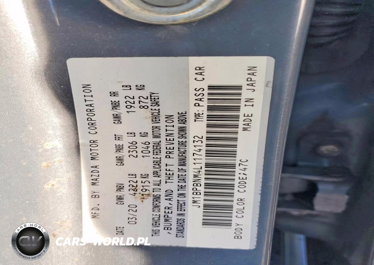 2020 Mazda 3 Premium VIN:JM1BPBNM4L1174132 - 12