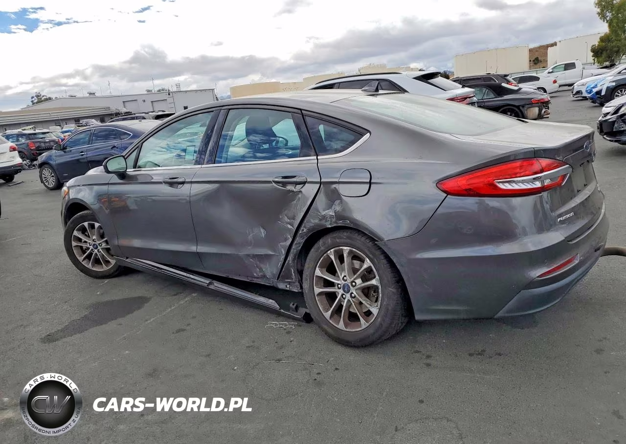 2019 Ford Fusion Se VIN:3FA6P0HD5KR115618 - 2