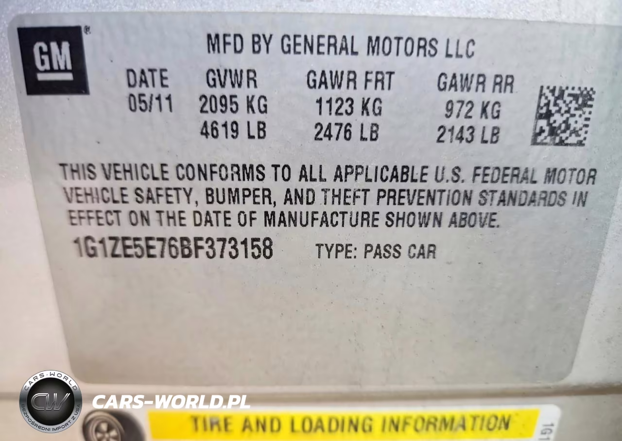 2011 Chevrolet Malibu Ltz VIN:1G1ZE5E76BF373158 - 12