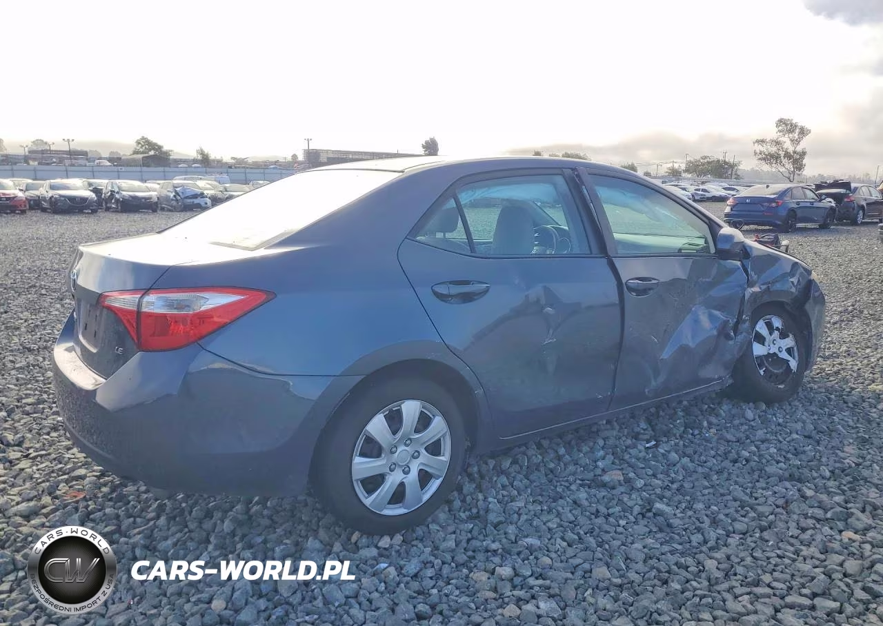2014 Toyota Corolla Le VIN:2T1BURHE5EC105308 - 3