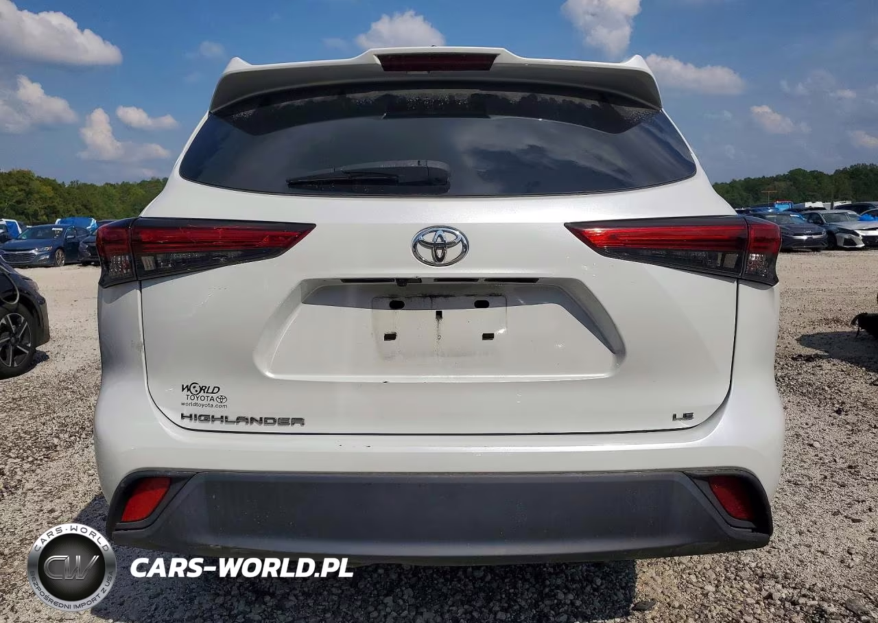 2022 Toyota Highlander Le VIN:5TDZZRAH6NS543587 - 6