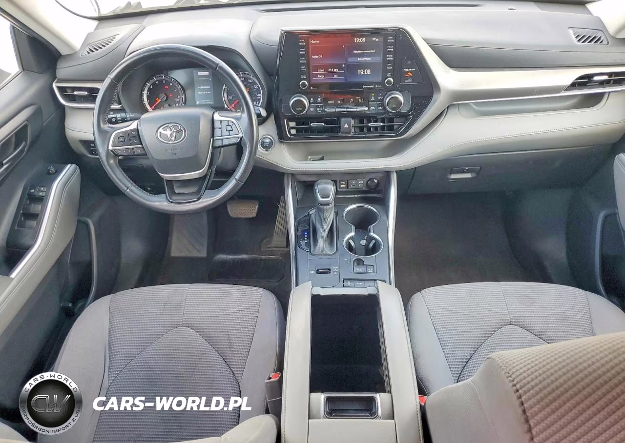 2022 Toyota Highlander Le VIN:5TDZZRAH6NS543587 - 8