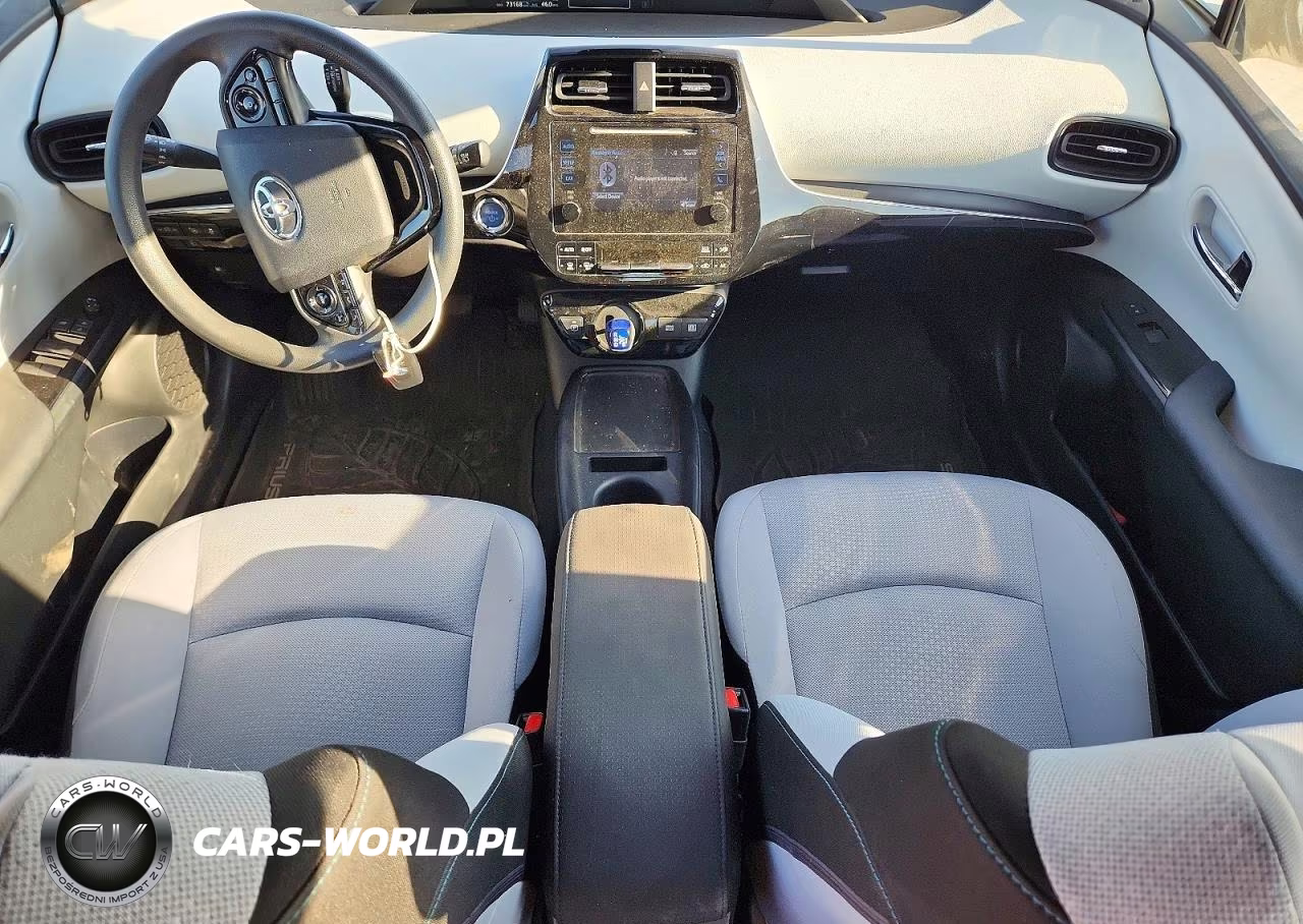2019 Toyota Prius Le VIN:JTDKARFU2K3079080 - 8