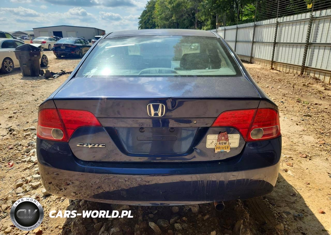 2008 Honda Civic Lx VIN:1HGFA16548L014544 - 6