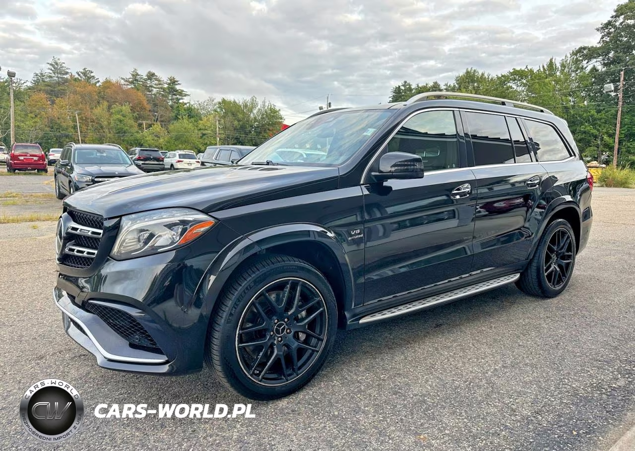 2017 Mercedes-Benz Gls 63 Amg 4Matic VIN:4JGDF7FE4HA907539 - 2