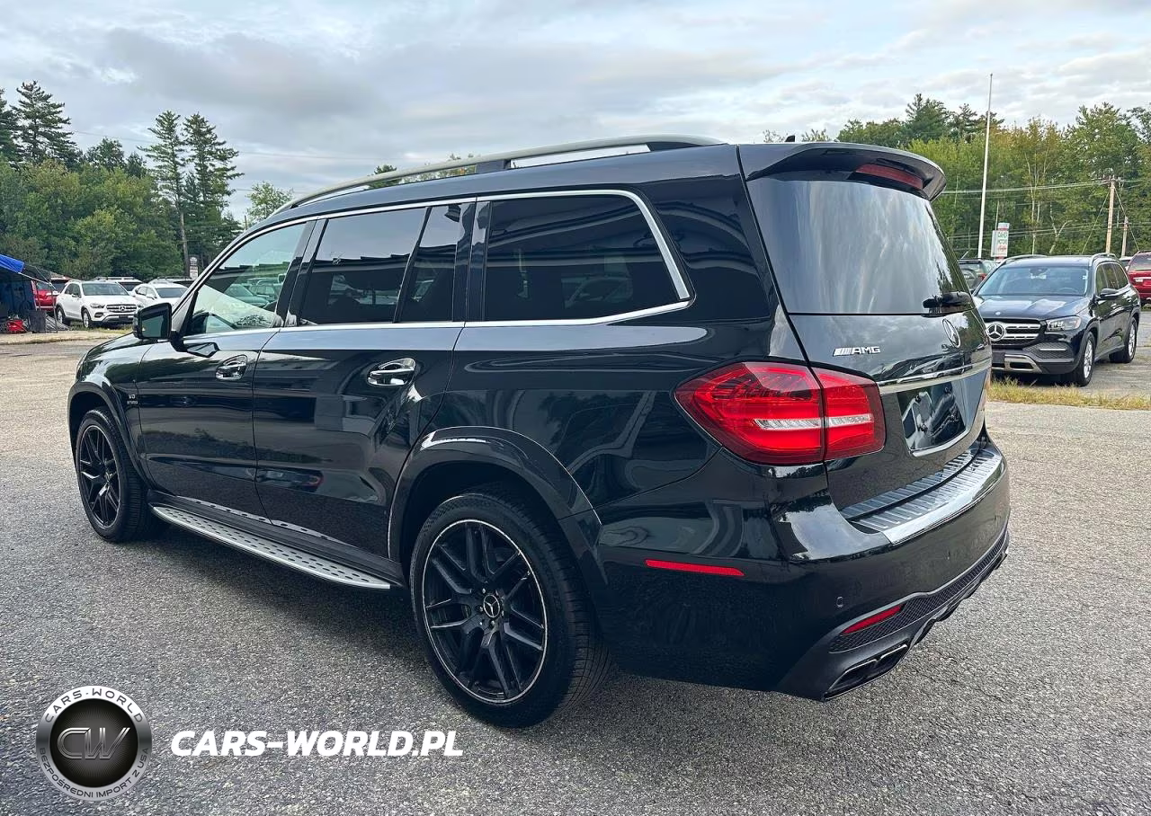 2017 Mercedes-Benz Gls 63 Amg 4Matic VIN:4JGDF7FE4HA907539 - 3