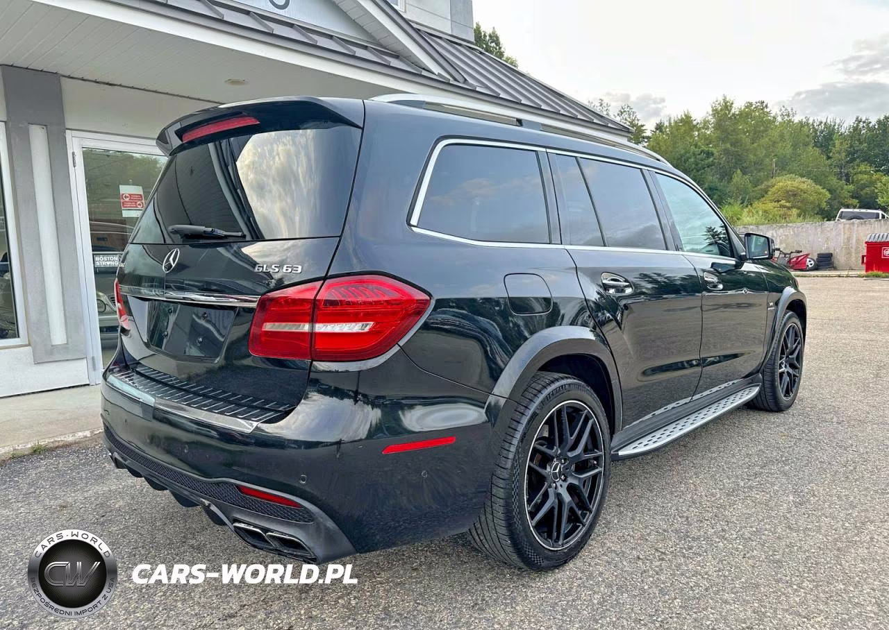 2017 Mercedes-Benz Gls 63 Amg 4Matic VIN:4JGDF7FE4HA907539 - 4