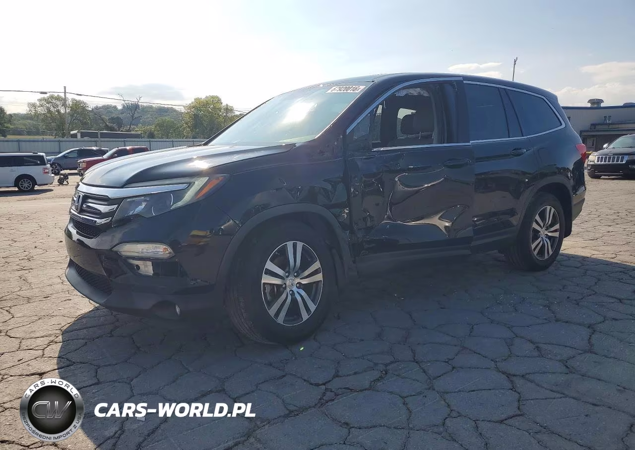 2017 Honda Pilot Exl VIN:5FNYF5H59HB025930 - 1