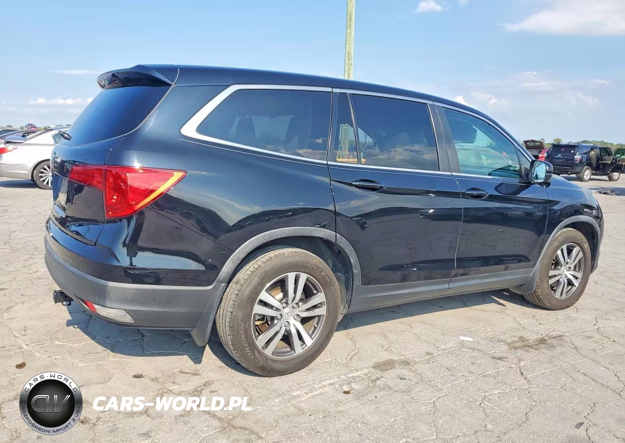 2017 Honda Pilot Exl VIN:5FNYF5H59HB025930 - 3