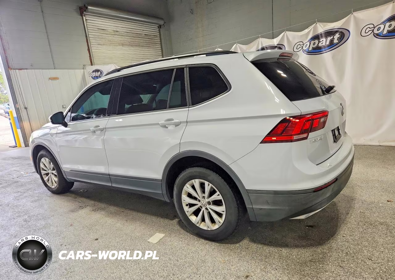2018 Volkswagen Tiguan S VIN:3VV1B7AX1JM104127 - 2