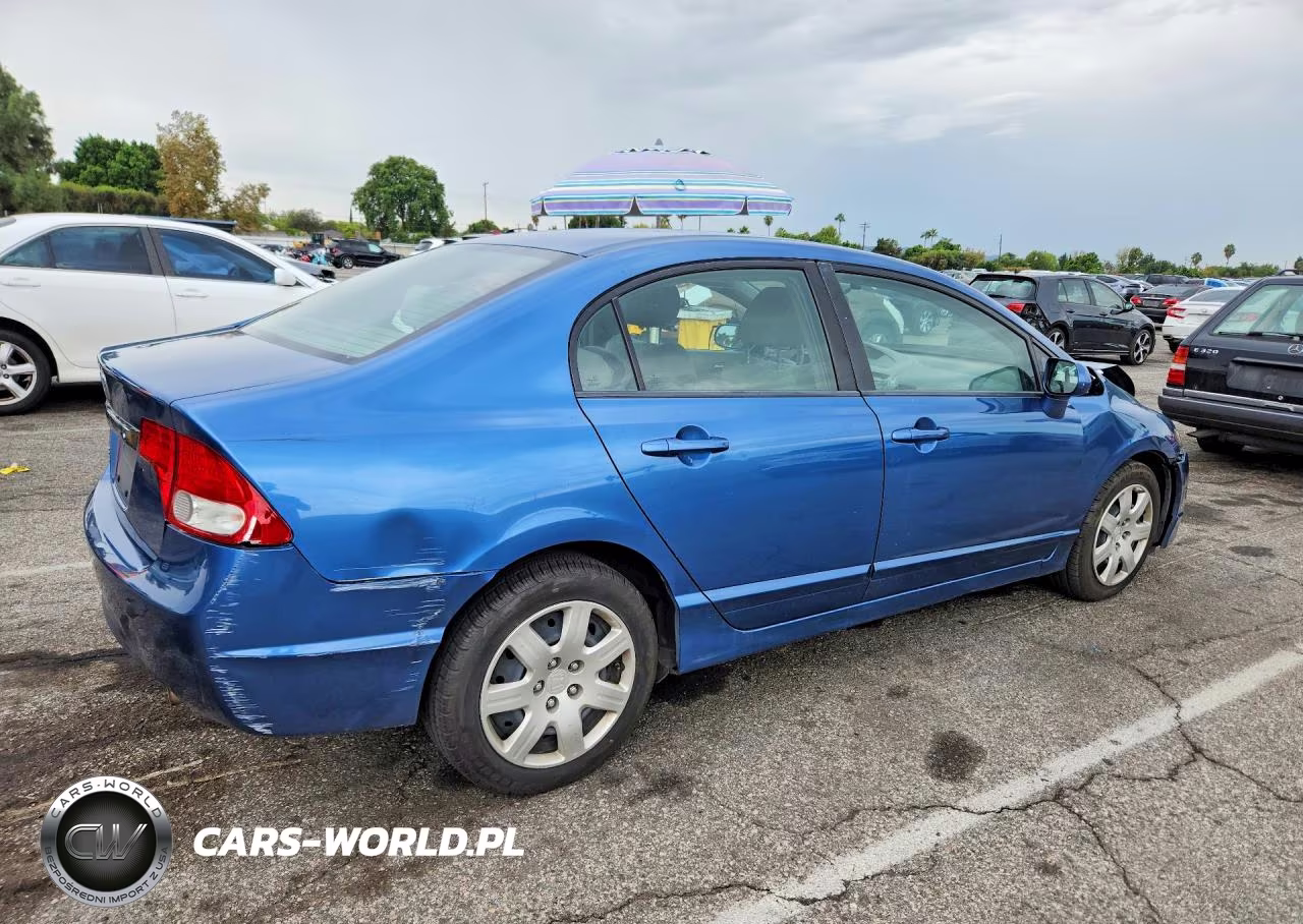 2010 Honda Civic Lx VIN:19XFA1F56AE018091 - 3