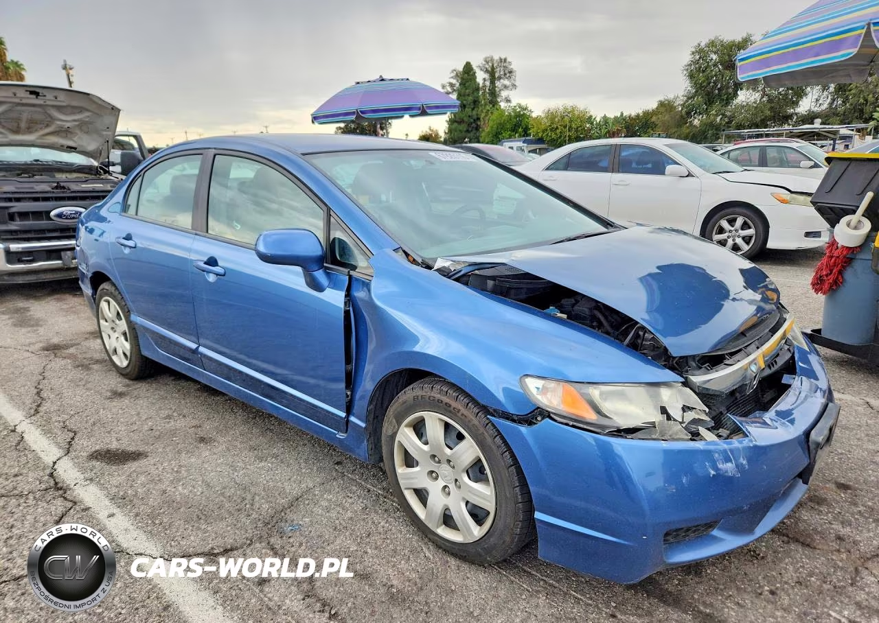 2010 Honda Civic Lx VIN:19XFA1F56AE018091 - 4