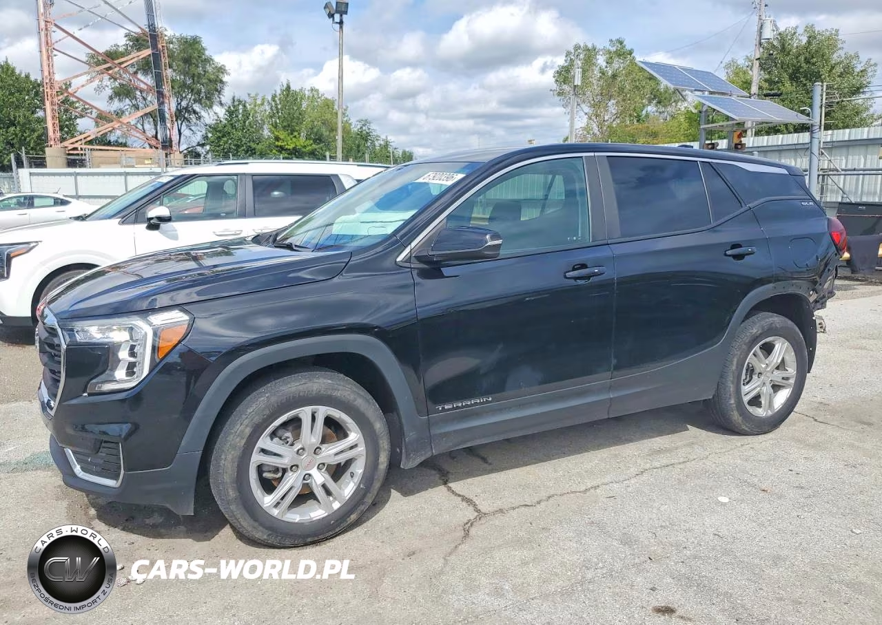 2022 GMC Terrain Sle VIN:3GKALMEV5NL165404 - 1