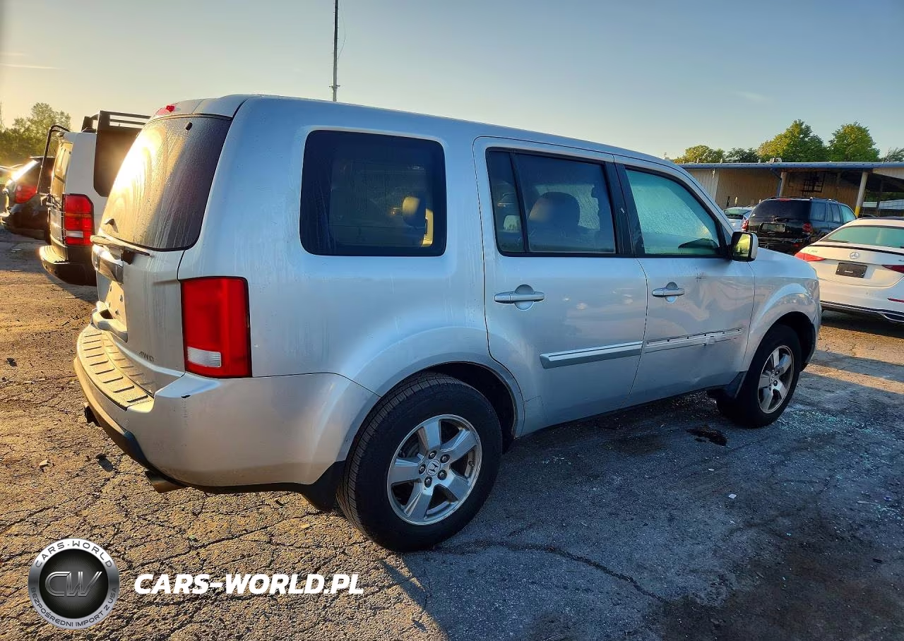 2009 Honda Pilot Exl VIN:5FNYF48579B039594 - 3