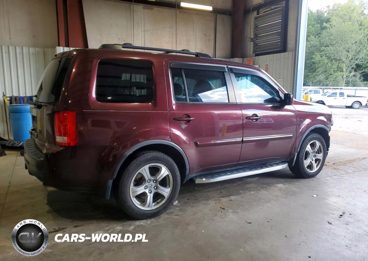 2014 Honda Pilot Exln VIN:5FNYF3H70EB013800 - 3