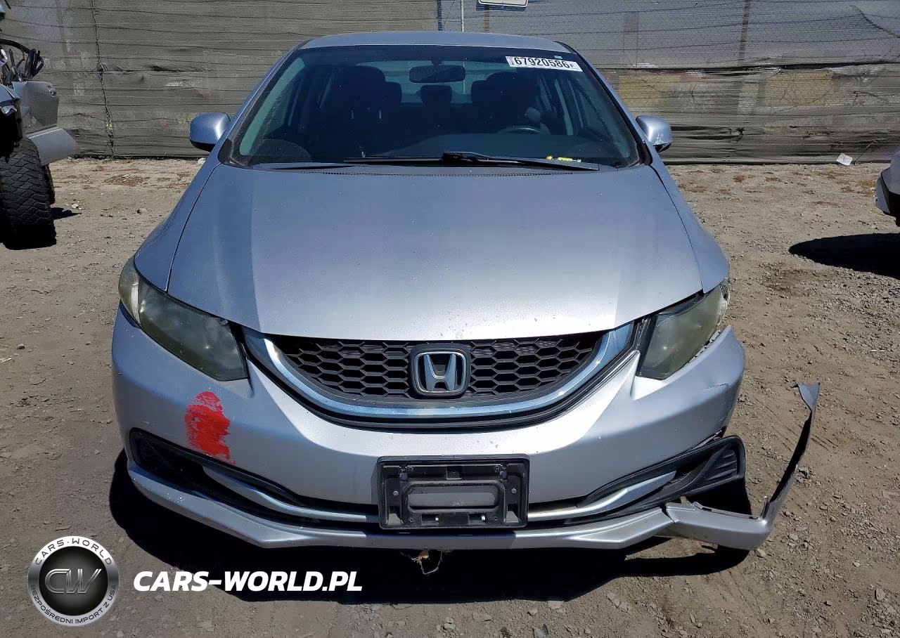 2013 Honda Civic Lx VIN:19XFB2F55DE271975 - 5