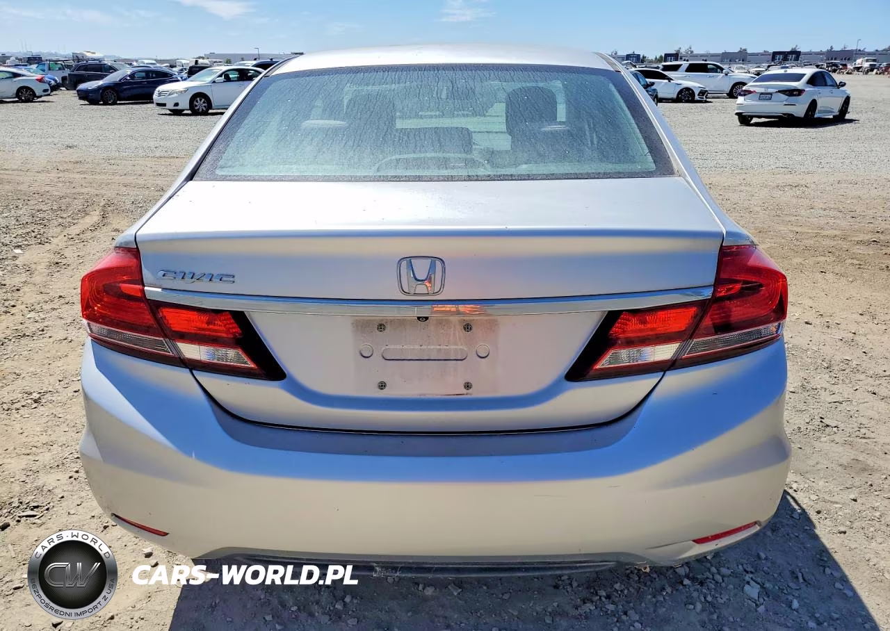 2013 Honda Civic Lx VIN:19XFB2F55DE271975 - 6